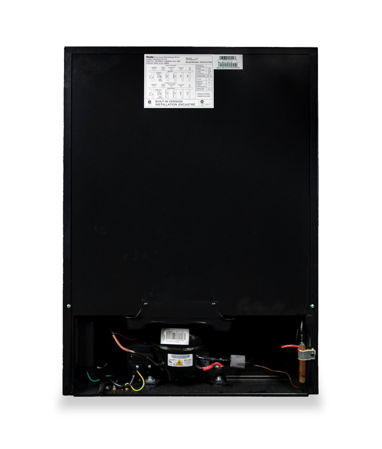 Danby 5,7 pi³ 154-canettes Réfrigérateur à boissons - Acier inoxydable - DBC057A1BSS | Refroidisseur à boissons Danby de 5,7 pi³ pour 154 canettes - acier inoxydable - DBC057A1BSS | DBC057SS