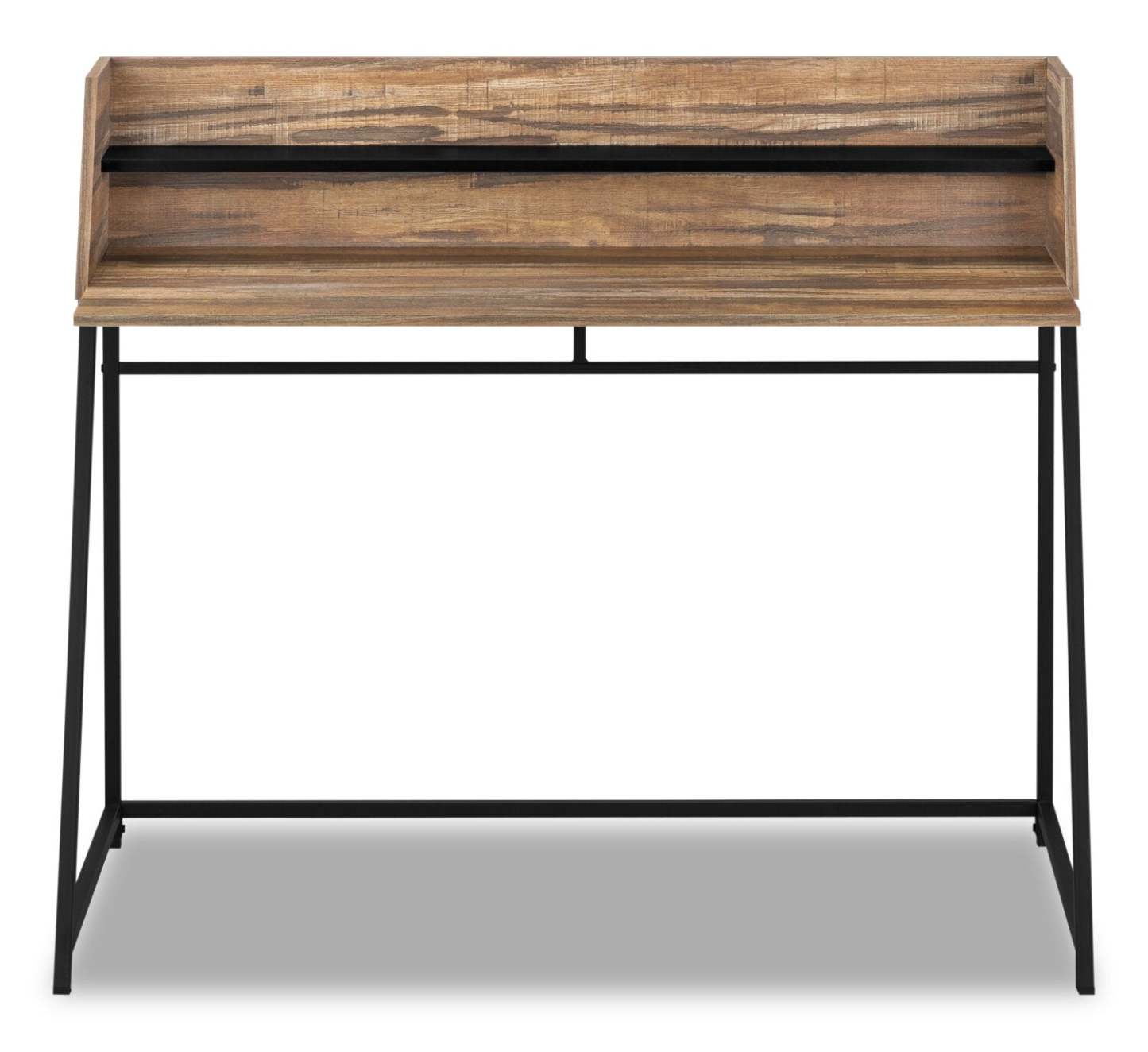 Bureau Lawson 47.25 avec petite niche - Brun|Bureau Lawson de 47,25 po avec petite crédence - brun