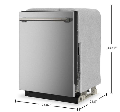 Lave-vaisselle encastré Maytag de 24 po et de 47 dBA - acier inoxydable résistant aux traces de doigts - MDTS7024SZ