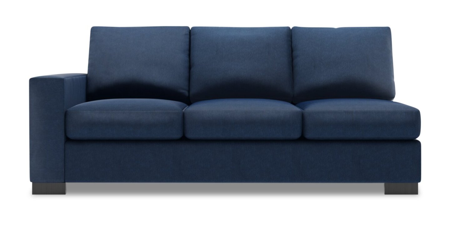 Sofa Lab Track LAF Sofa Bed - Pax Navy | Canapé-lit de gauche Track de la collection Sofa Lab - Pax Navy | TR613149