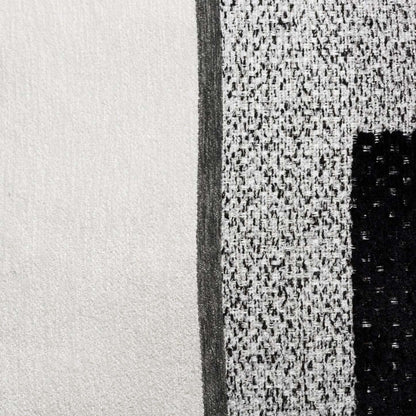 Sofa à inclinaison électrique Dawson de 87 po fabriqué au Canada en cuir véritable avec port USB et oussins décoratifs - noir