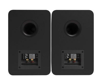 Kanto YU Enceintes bibliothèque passives 5,25 avec 1 tweeter à dôme en soie - Noir | Haut-parleurs d'étagère passifs Kanto YU 5,25 po avec haut-parleur d'aigus 1 po, dôme en soie -noirs | YUP6BSPK