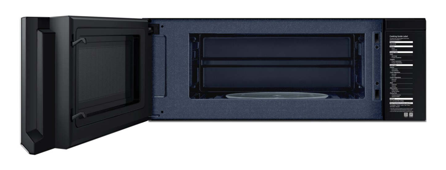 Samsung 1,1 Cu. Fort. Micro-ondes à hotte intégrée avec 550 CFM et Wi-FI - Acier inoxydable - ME11A7710DS/… | Quatre à micro-ondes à hotte intégrée Samsung de 1,1 pi³ avec 550 pi³/min et Wi-Fi - acier inoxydable …