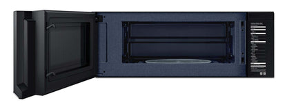 Samsung 1,1 Cu. Fort. Micro-ondes à hotte intégrée avec 550 CFM et Wi-FI - Acier inoxydable - ME11A7710DS/… | Quatre à micro-ondes à hotte intégrée Samsung de 1,1 pi³ avec 550 pi³/min et Wi-Fi - acier inoxydable …