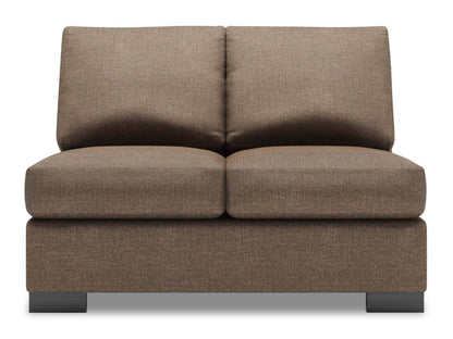 Sofa Lab Track Armless Loveseat - Luna Praline | Causeuse sans accoudoirs Track de la collection Sofa Lab - Luna Praline | TR252591