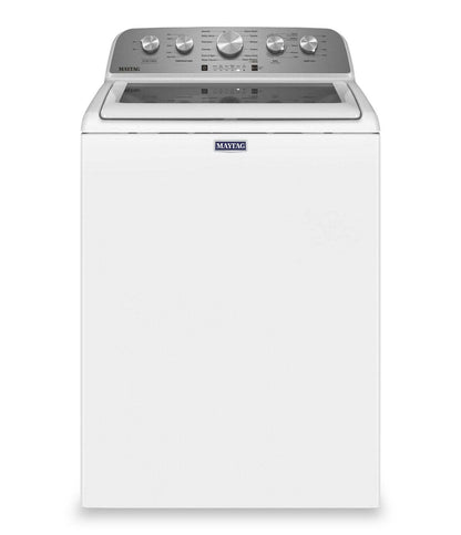 Maytag 5,4 pi3 Laveuse à chargement par le haut avec fonction Extra Power - blanche - MVW5435PW | Laveuse Maytag à chargement par le haut de 5,4 pi3 avec fonction Extra Power - blanche - MVW5435PW | MVW5435W