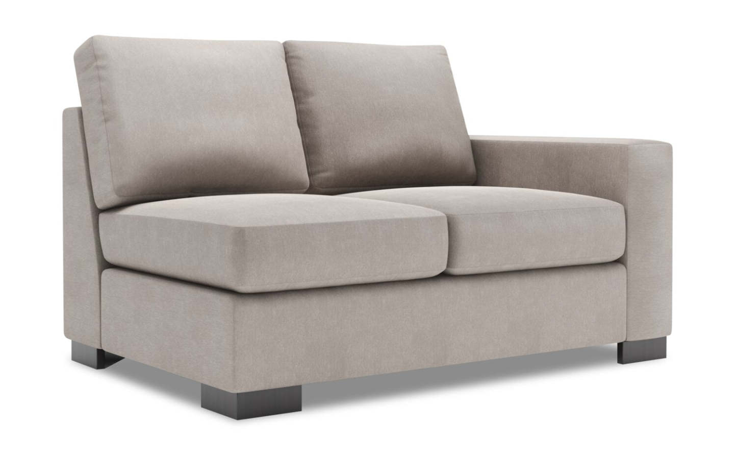 Sofa Lab Track RAF Loveseat - Pax Slate | Causeuse de droite Track de la collection Sofa Lab - Pax Slate | TR223049