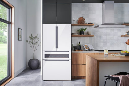 Bosch 36 20.5 Cu. Ft. 800 Series Smart Counter-Depth French-Door Refrigerator - B36CL81ENW  | Réfrigérateur intelligent Bosch série 800 de 36 po et de 20,5 pi3 de profondeur comptoir à portes françaises - B36CL81ENW  | B36CL81W