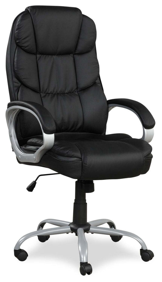 Chaise de bureau réglable Sealy® Fionn 30,5" - Noir | Chaise de bureau réglable Fionn de Sealy de 30,5 po - noire