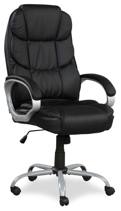 Chaise de bureau réglable Sealy® Fionn 30,5" - Noir | Chaise de bureau réglable Fionn de Sealy de 30,5 po - noire