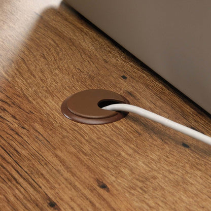 Bureau de direction Kyree de 59,06 po à 4 tiroirs - chêne antique