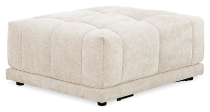 Kort &amp; Co. Oaklyn Modular 38 Ottoman en tissu avec coussin de siège capitonné – Beige | Pouf modulable Oaklyn Kort &amp; Co. de 38 po en tissu avec coussin de siège capitonné - beige
