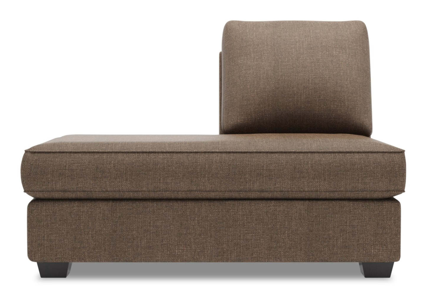 Canapé Lab Roll LAF Chaise Retour - Luna Praline | Rallonge pour fauteuil long de gauche Roll de la collection Sofa Lab - Luna Praline | RO272591