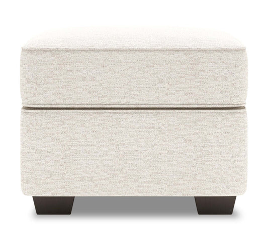 Fabriqué au Canada Canapé personnalisable Lab Roll 24 en tissu chenille - Beige sable de luxe | Pouf Roll de Sofa Lab de 24 po fabriqué au Canada en tissu chenille - beige Luxury Sand | RO803093