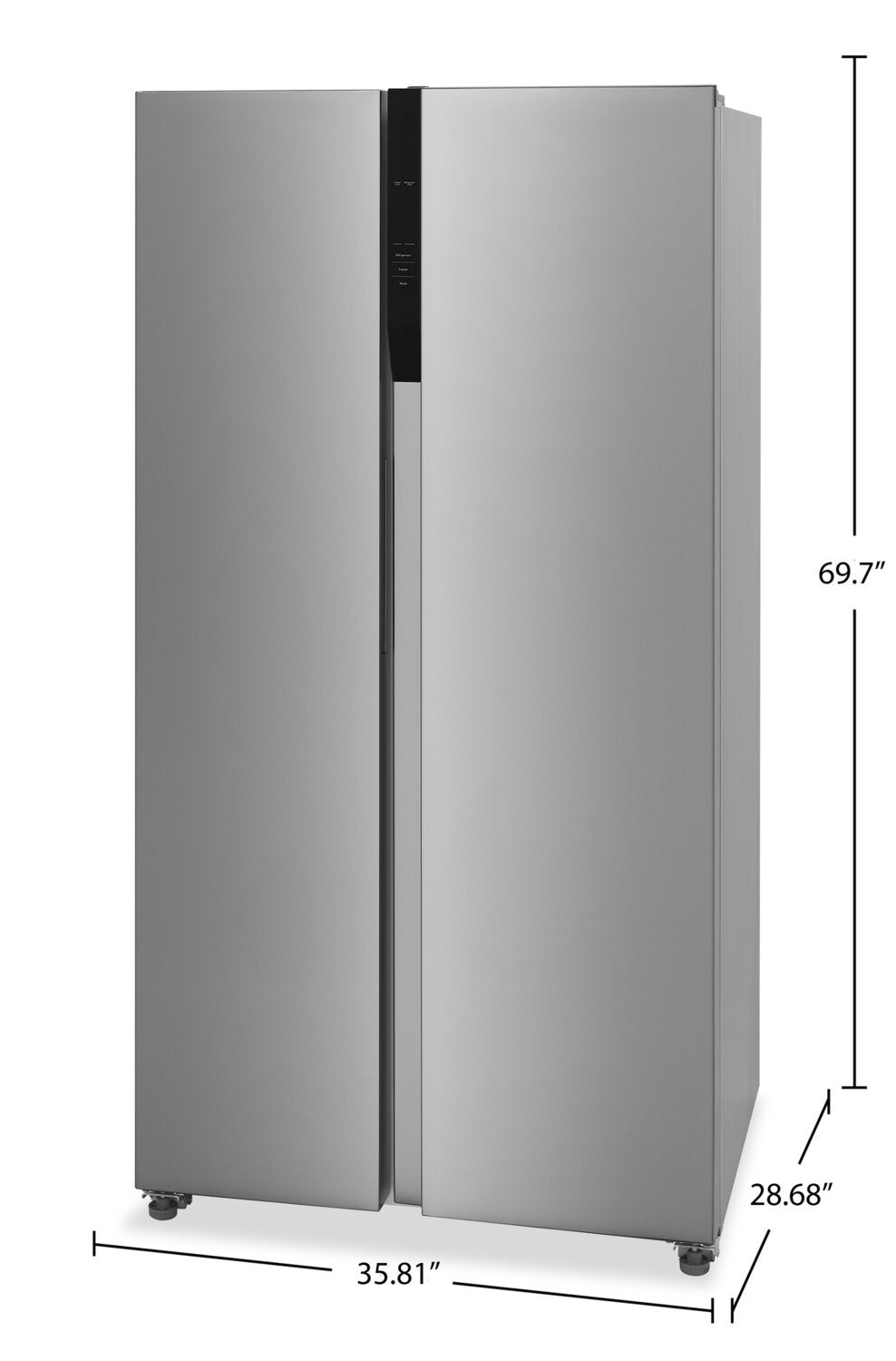 Réfrigérateur Frigidaire de 21,4 pi3 à compartiments juxtaposés - acier inoxydable résistant aux traces de doigts - FRSG2115AV | Frigidaire 21.4 Cu. Ft. Side-by-Side Refrigerator - Fingerprint-Resistant Stainless Steel - FRSG2115AV