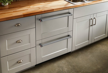 Réfrigérateur-tiroir KitchenAid de 24 po et de 4,3 pi³ sous le comptoir - prêt pour panneau - KUDR204KPA | KitchenAid 24 4.3 Cu. Ft. Undercounter Drawer Refrigerator - Panel Ready