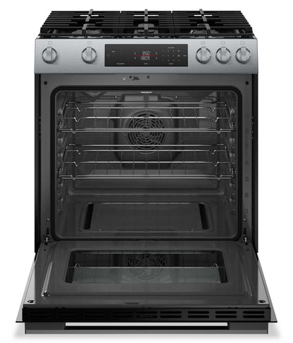 Bosch 30 5.8 Cu. Ft. 100 Series Gas Range with Rapid Preheat and Air Fry - Stainless Steel - HGF1050MUC | Cuisinière à gaz Bosch série 100 de 5,8 pi3 et de 30 po avec préchauffage rapide et friture à air - acier inoxydable - HGF1050MUC | HGF105MC