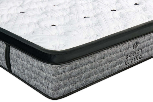 Scott Living Braemar Eurotop Matelas moelleux pour grand lit | Matelas moelleux à Euro-plateau Braemar de Scott Living pour grand lit