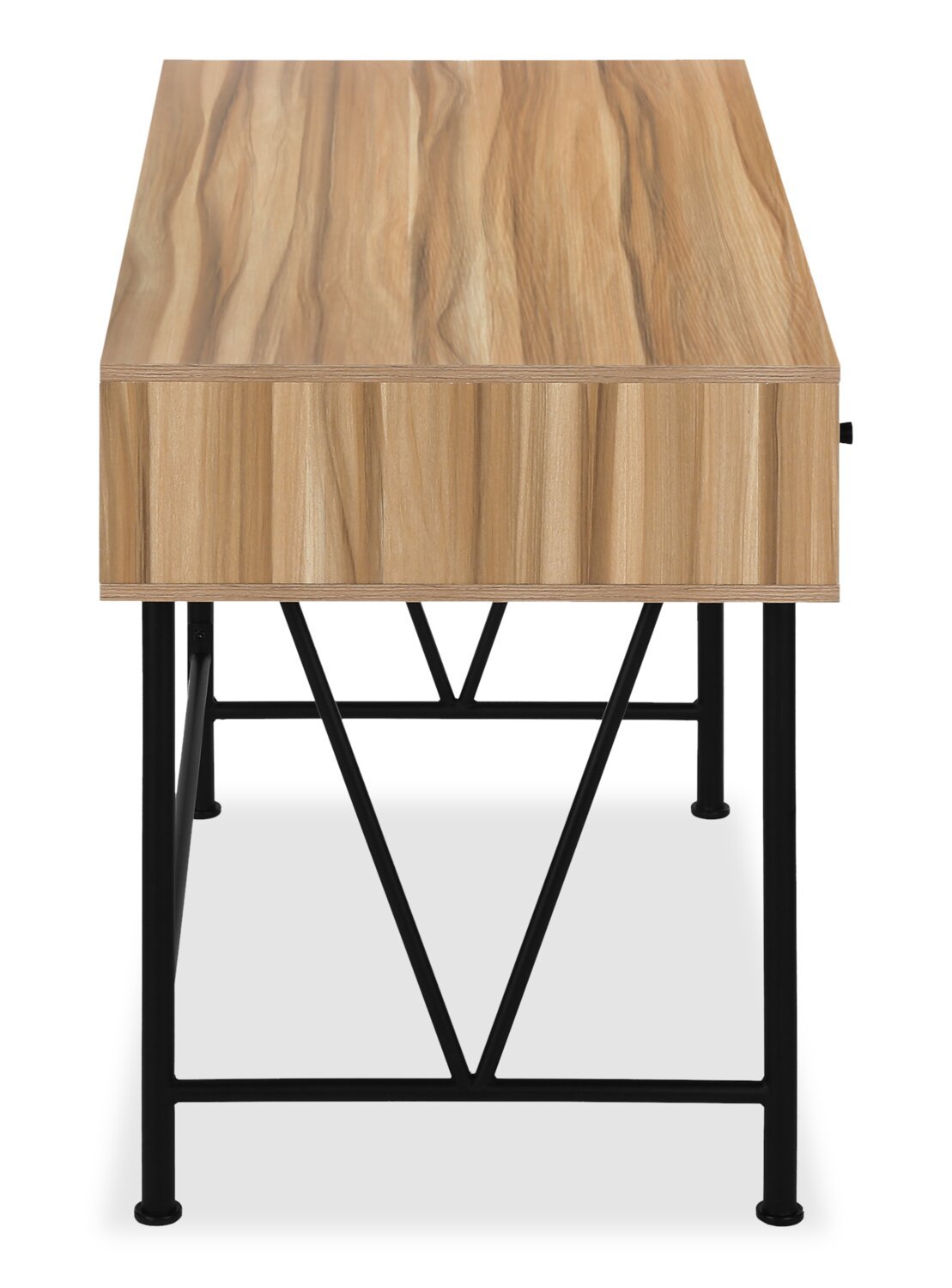 Bureau Shia 47.25 à 3 tiroirs - Naturel|Bureau Shia de 47,25 po à 3 tiroirs - naturel