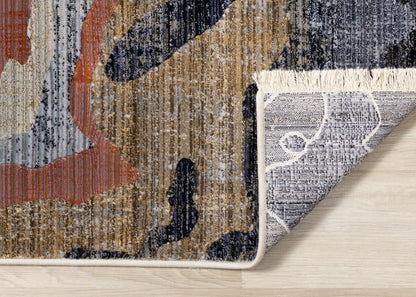 Tapis multicolore Janey - 2,39 m x 3,10 m | Carpette Janey multicolore - 2,39 m x 3,10 m