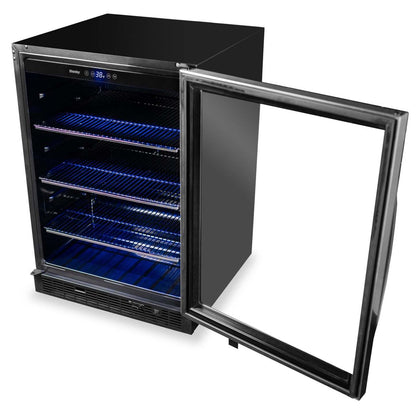 Danby 5,7 pi³ 154-canettes Réfrigérateur à boissons - Acier inoxydable - DBC057A1BSS | Refroidisseur à boissons Danby de 5,7 pi³ pour 154 canettes - acier inoxydable - DBC057A1BSS | DBC057SS