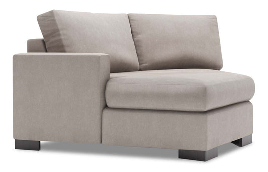 Sofa Lab Track LAF Cuddler - Pax Slate | Fauteuil Cuddler de gauche Track de la collection Sofa Lab - Pax Slate | TR873049