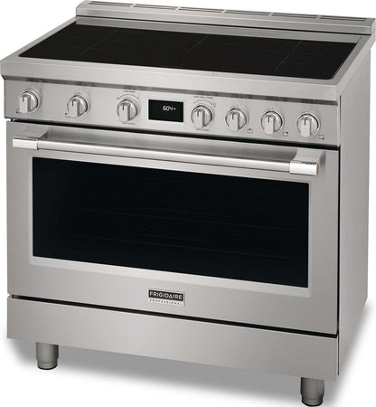 Cuisinière à induction Frigidaire Professional de 4,4 pi³ avec convection à 2 ventilateurs et surface facile à nettoyer…