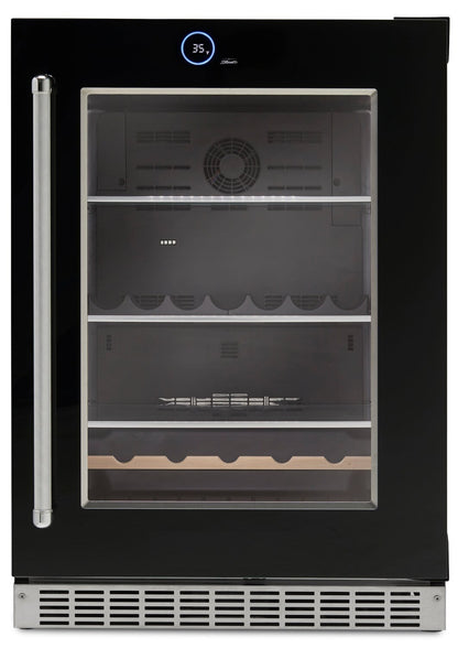Silhouette Reserve 23.9 5 Cu. Ft. Single-Door Beverage Centre - Black - SRVBC050R | Refroidisseur à boissons Reserve de Silhouette de 5 pi³ et de 23,9 po à 1 porte - noir - SRVBC050R