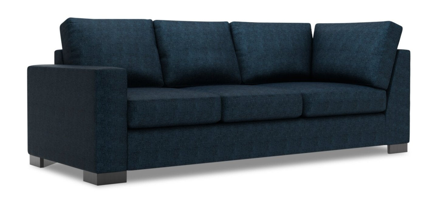 Canapé Lab Track LAF Canapé Retour - Indigo de luxe | Canapé de gauche à rallonge Track de la collection Sofa Lab - Indigo de luxe | TR153193