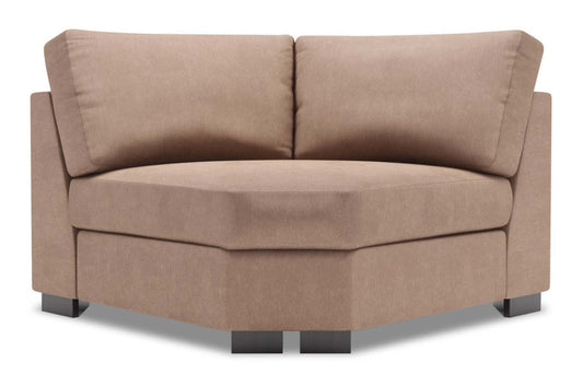 Coin incurvé pour canapé Lab Track - Pax Wicker | Fauteuil courbé en coin Track de la collection Sofa Lab - Pax Wicker | TR843349