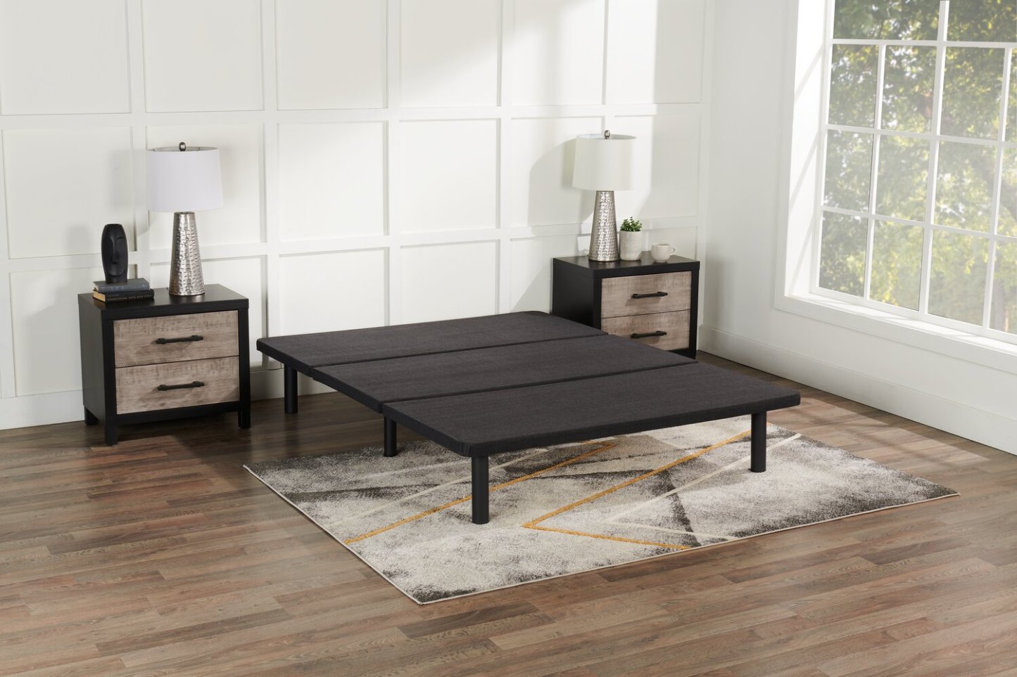 Base de plate-forme Zephyr Queen | Base plateforme Zephyr pour grand lit | ZEPHYRQU