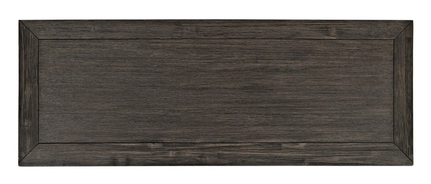Armoire d'appoint en bois massif Keena 40 - Gris|Armoire décorative Keena de 40 po en bois massif - grise