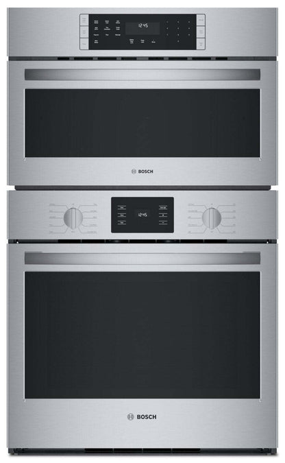 Bosch 30 500 Series Microwave Combination Wall Oven - HBL5754UC | Four mural combiné avec four à micro-ondes Bosch de série 500 de 30 po - HBL5754UC | HBL5754C