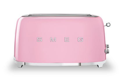 Smeg Grille-pain à fentes longues pour 4 tranches - TSF02PKUS