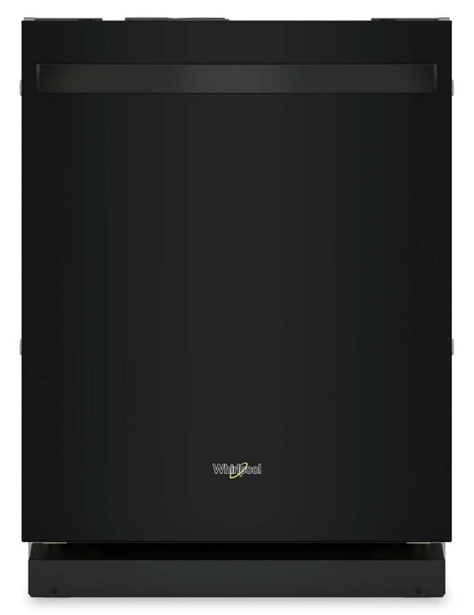 Lave-vaisselle encastré Whirlpool de 24 po et de 44 dBA avec commandes sur le dessus - noir - WDT550SAPB | Whirlpool 24 44 dBA Built-In Top-Control Dishwasher - Black - WDT550…