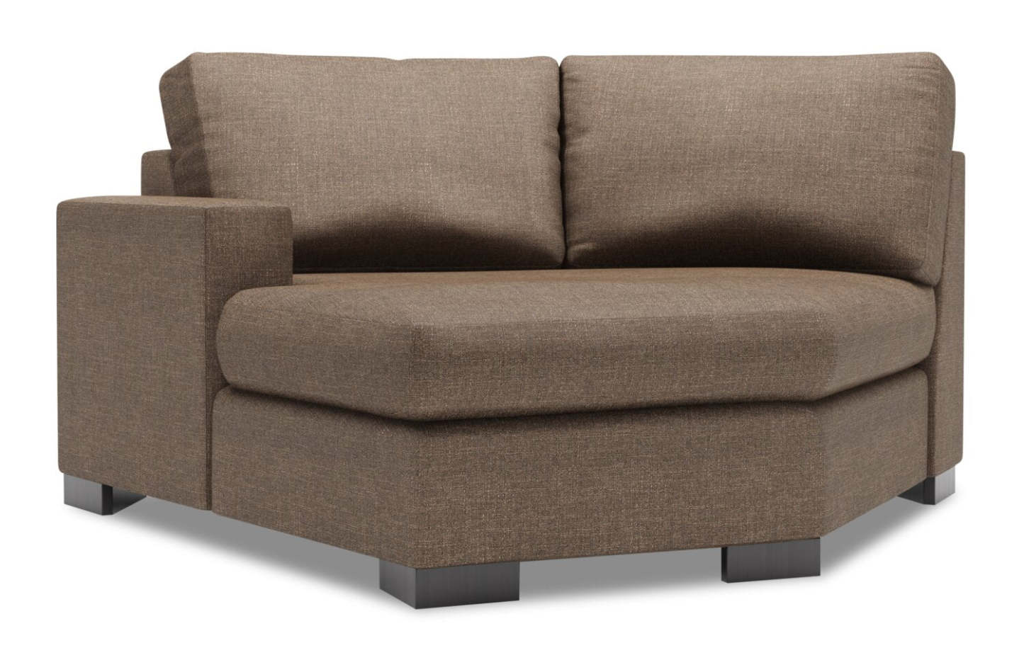 Sofa Lab Track LAF Cuddler - Luna Praline | Fauteuil Cuddler de gauche Track de la collection Sofa Lab - Luna Praline | TR872591