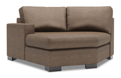 Sofa Lab Track LAF Cuddler - Luna Praline | Fauteuil Cuddler de gauche Track de la collection Sofa Lab - Luna Praline | TR872591