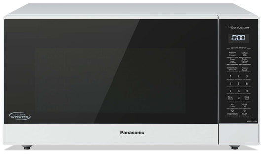 Panasonic 1,6 Cu. Fort. Four à micro-ondes de comptoir - NNST75LWC | Four à micro-ondes de comptoir Panasonic de 1,6 pi3 - NNST75LWC | NNST75WC