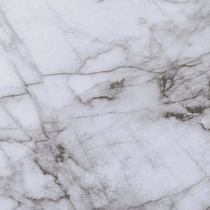 Bureau Everly de 42,25 po avec tiroir - apparence marbre blanc