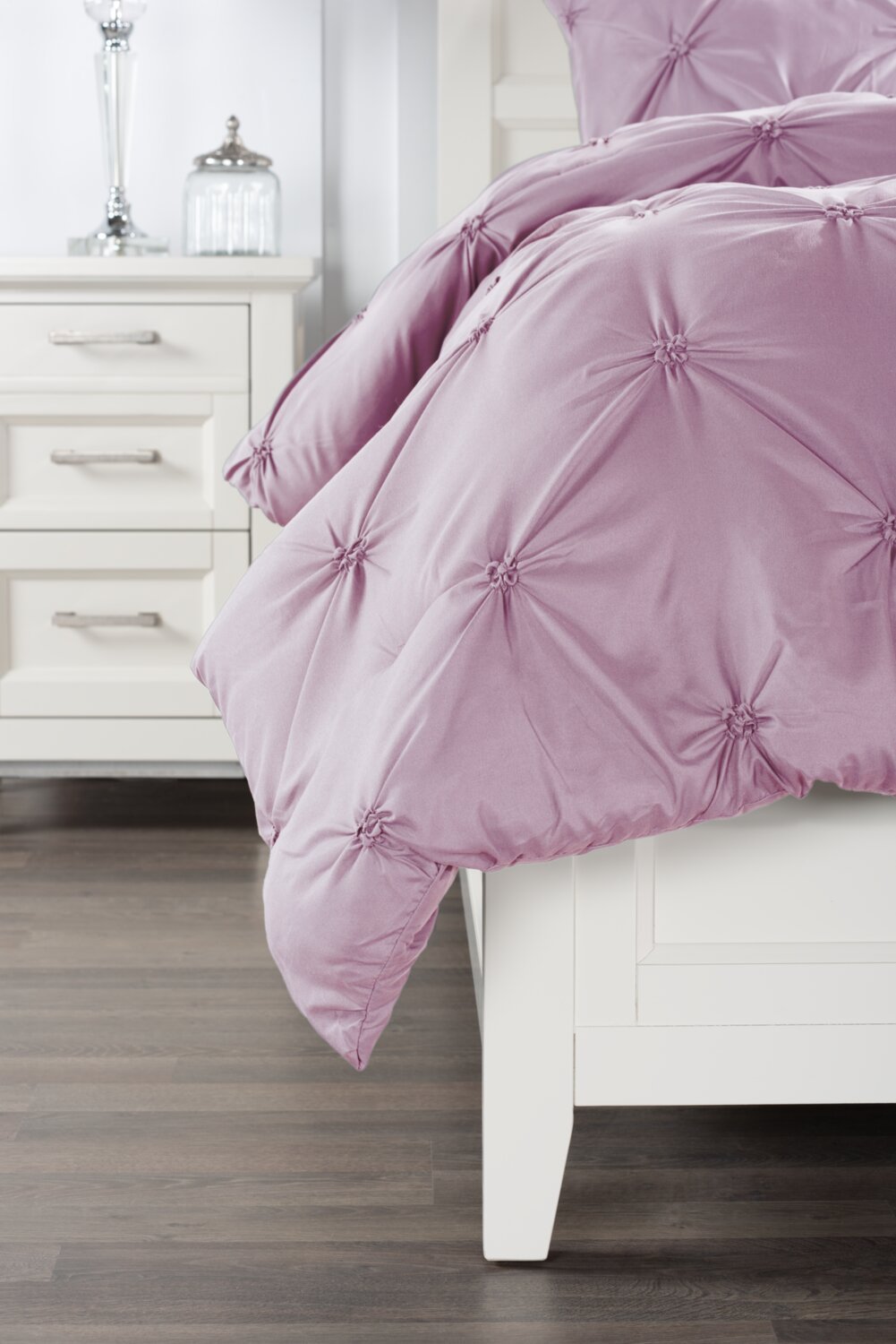 Penelope 3-Piece Full/Queen Comforter Set - Pink | Ensemble d'édredon Penelope 3 pièces rose pour lit double ou grand lit