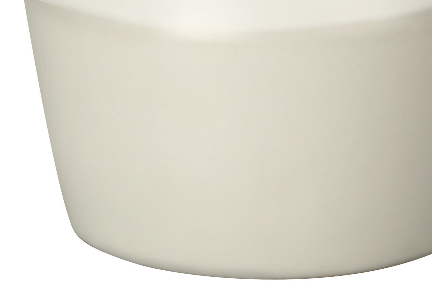17 Cream Ceramic Linen Drum Shade Table Lamp|Lampe de table de 17 po en céramique crème avec abat-jour cylindrique en lin