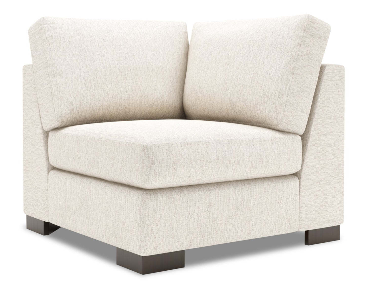 Fauteuil carré en coin Track de la collection Sofa Lab - Luxury Sand | TR883093