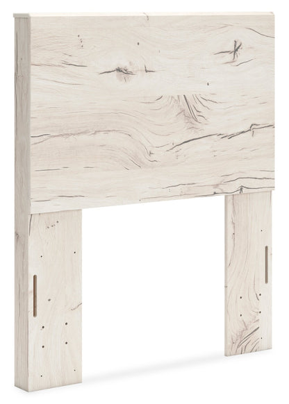 Tête de lit à panneau Derekson pour enfants, blanc rustique - taille simple | Tête de lit à panneaux Derekson pour enfants, blanc rustique - format lit simple