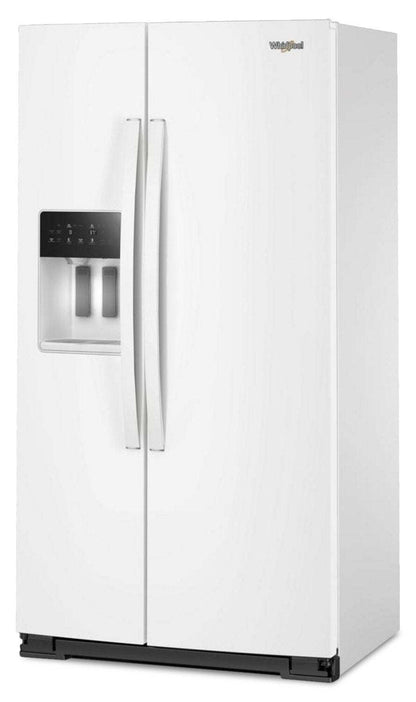 Réfrigérateur Whirlpool de 21 pi³ et de 36 po à compartiments juxtaposés - blanc - WRSC5536RW