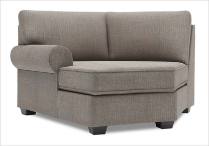 Sofa Lab Roll LAF Cuddler - Luna Smoke | Fauteuil Cuddler de gauche Roll de la collection Sofa Lab - Luna Smoke | RO872391