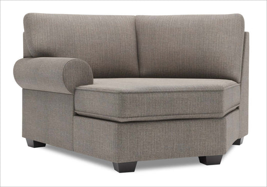Sofa Lab Roll LAF Cuddler - Luna Smoke | Fauteuil Cuddler de gauche Roll de la collection Sofa Lab - Luna Smoke | RO872391