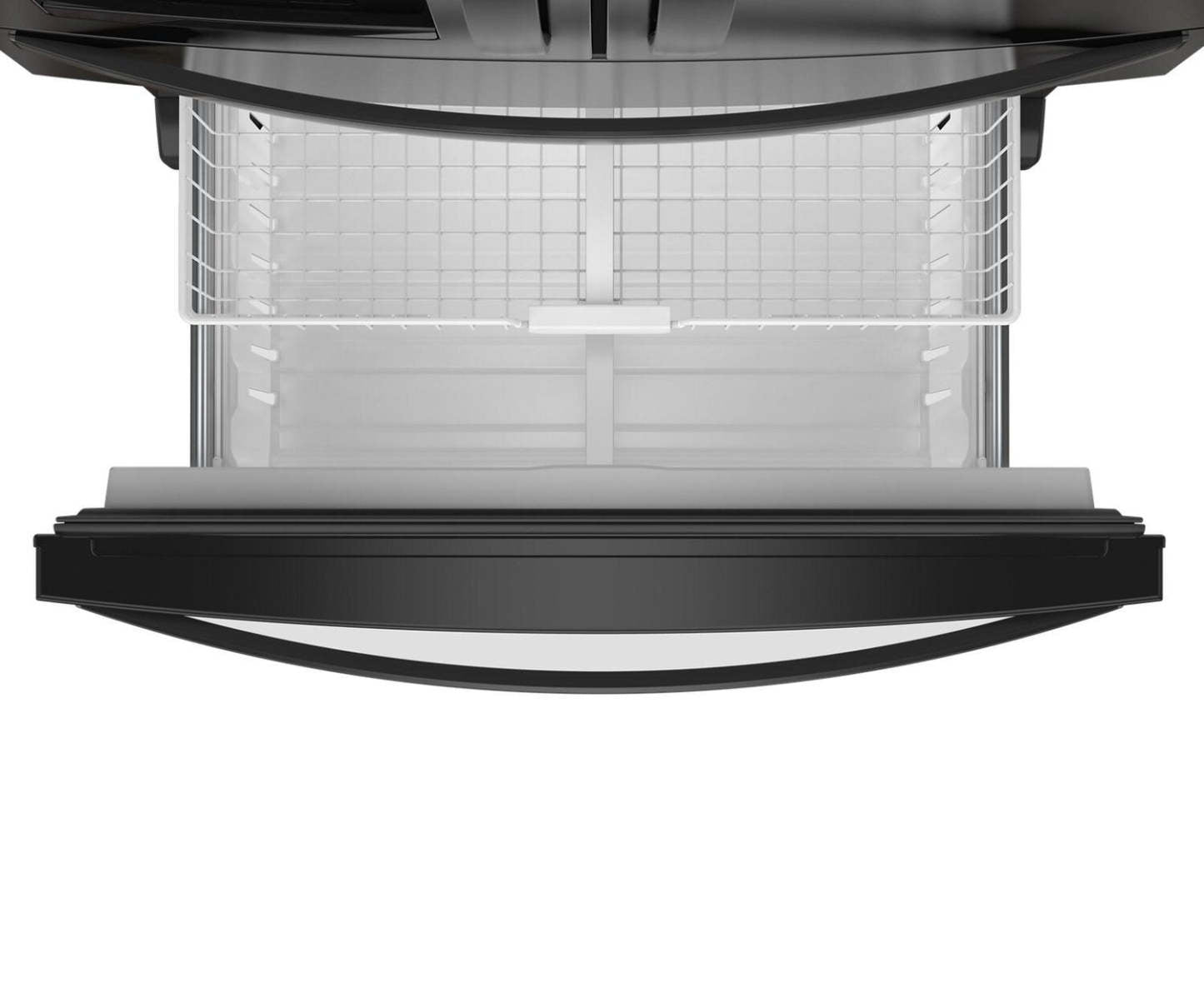 Réfrigérateur Whirlpool de 36 po et de 24,5 pi³ à portes françaises - noir - WRMF3636RB | WRMF36RB