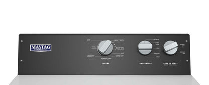 Maytag 7,4 pi³ Sécheuse électrique - blanche - YMEDP586GW | Maytag 7.4 Cu. Ft. Electric Dryer - White - YMEDP586GW