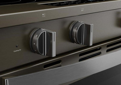 Cuisinière électrique Whirlpool de 5,3 pi3 avec friture à air et revêtement WipeCleanMC - acier inoxydable noir - YWSES7530RV | Whirlpool 5.3 Cu. Ft. Electric Range with Air Fry and WipeClean™ Coating - Black Stainless Steel - YWSES7530RV | YWSES75V