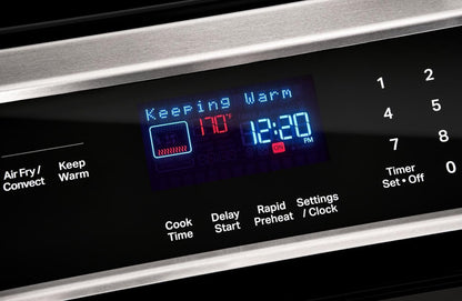 Whirlpool 6,4 pi3 Cuisinière à induction avec friture à air sans préchauffage - acier inoxydable - WSIS5030RZ | Cuisinière à induction Whirlpool de 6,4 pi3 avec friture à air sans préchauffage - acier inoxydable - WSIS5030RZ | SMSI503Z